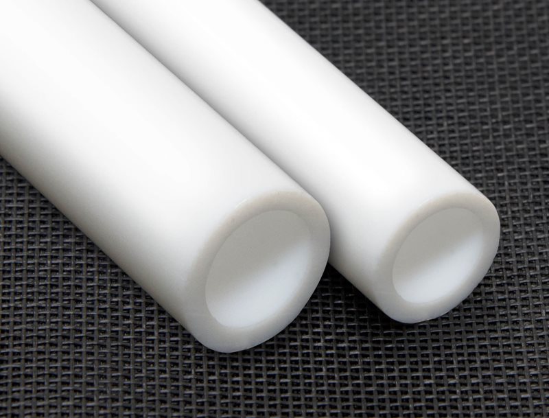 Acetal Tube, Natural, (60 mm OD x 30 mm ID x 10 ft) Curbell Plastics