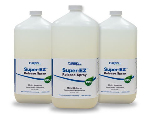 three jugs of SuperEZ Release Spray