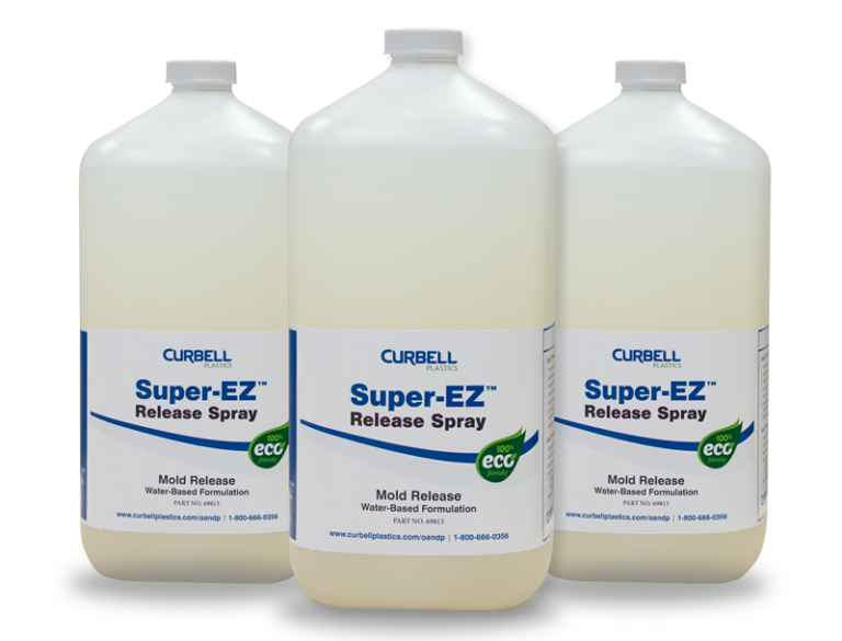 three jugs of SuperEZ Release Spray