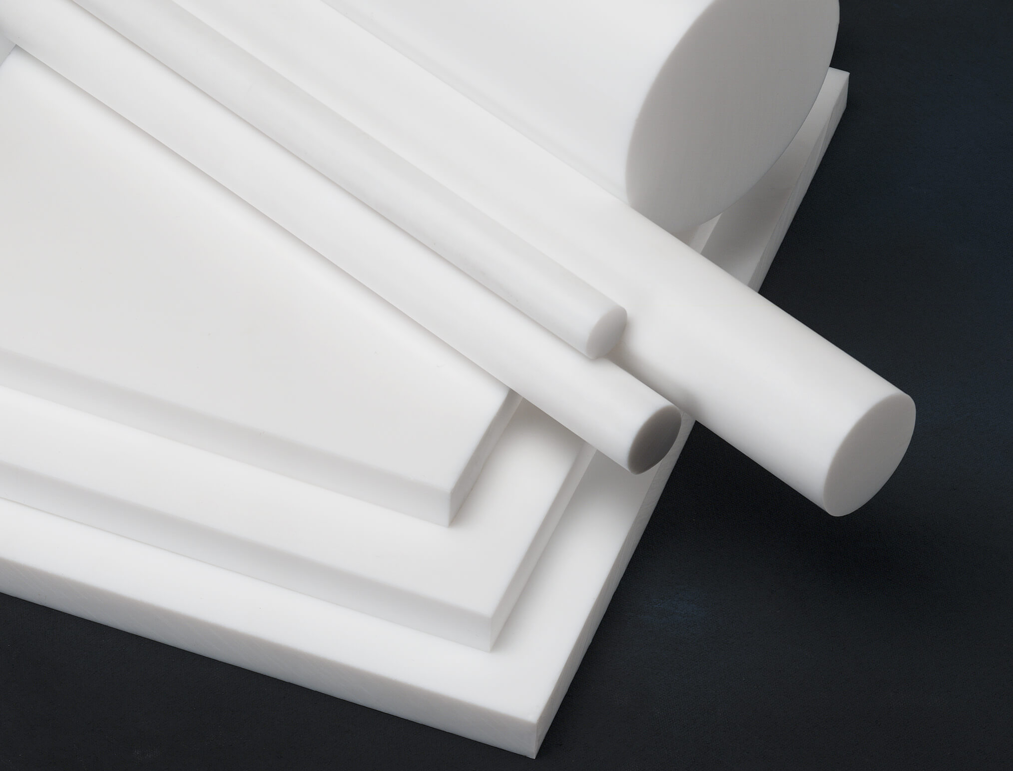 PTFE Plastic, Soft, Low Friction Material