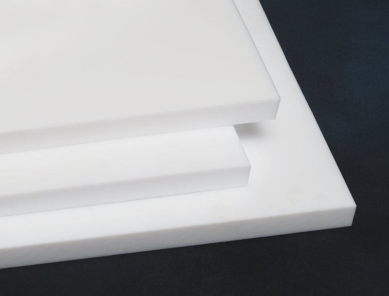 PTFE, Sheet, White (Natural) , Virgin, (0.062 in x 48 in x 48 in)