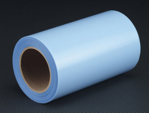 one roll of blue UHMW tape