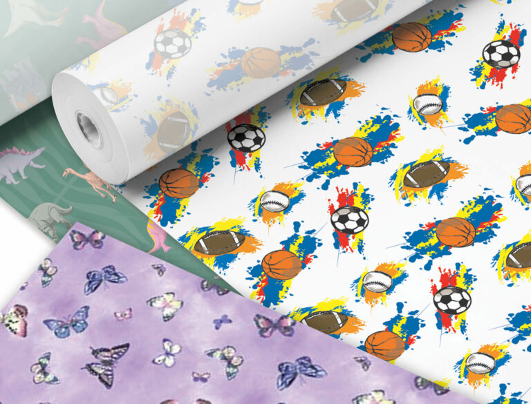 several rolls of transfer patterns is varying patterns