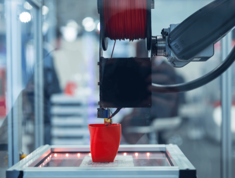 3D printing working while using red filament