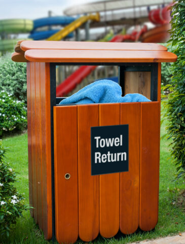 case study towel bin