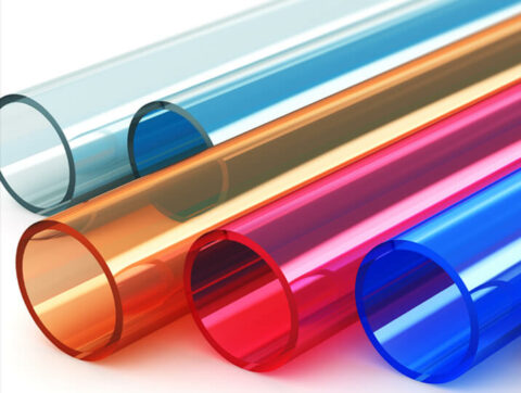 colored acrylic tubes for theatre