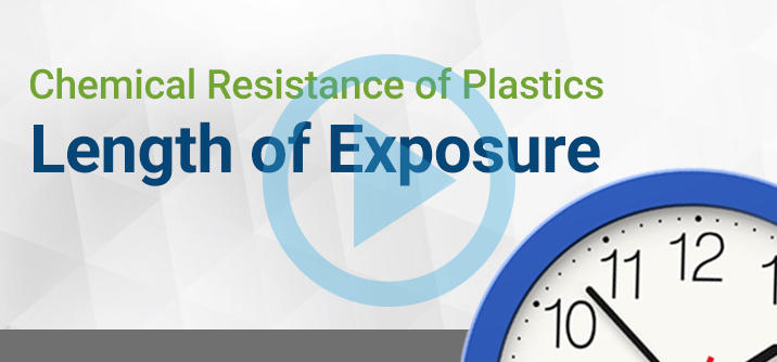 Length of Exposure and Chemical Resistance of Plastics