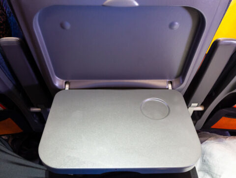 thermoformed bus tray