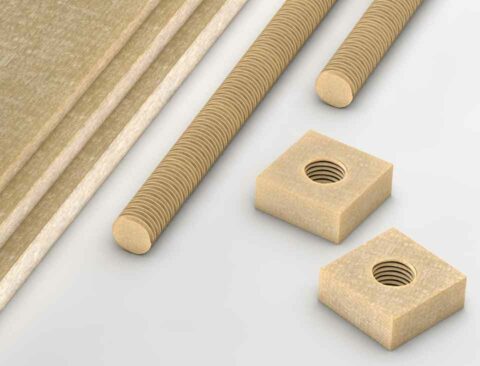 Assembly hardware; Durostone® EPR S6 frp threaded rods, nuts, and bolts