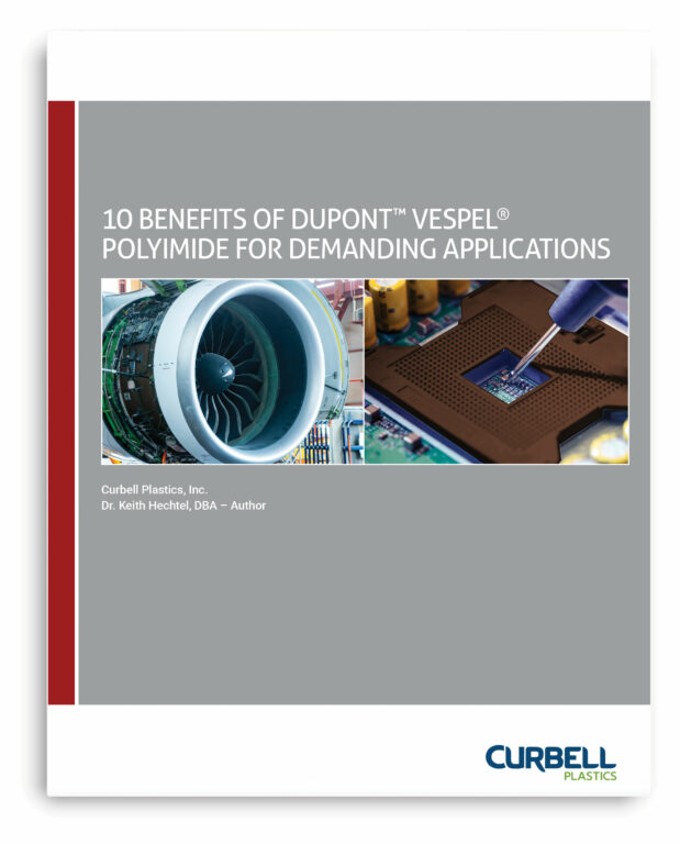10 Benefits of DuPont™ Vespel® Parts and Shapes for Demanding Applications white paper cover