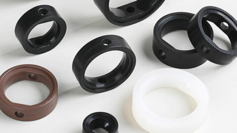 Seals in a variety of sizes and plastic materials