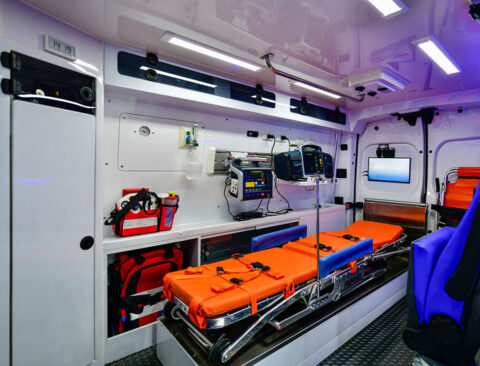 ambulance interior