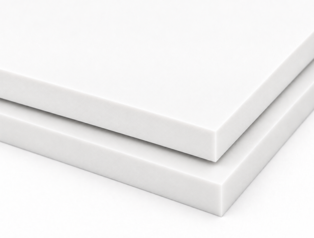 Marine Grade HDPE (Marineboard, Matte, Stress Relieved, Arctic White)