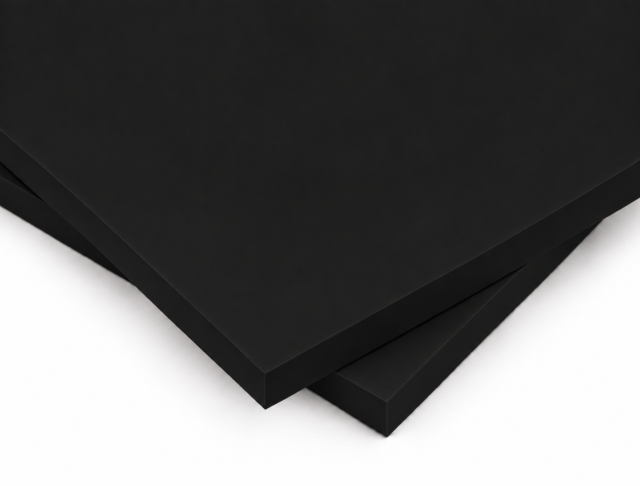 Marine Grade HDPE (Marineboard, Matte, Stress Relieved, Black)