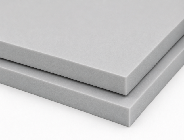 Marine Grade HDPE (Marineboard, Matte, Stress Relieved, Light Gray)